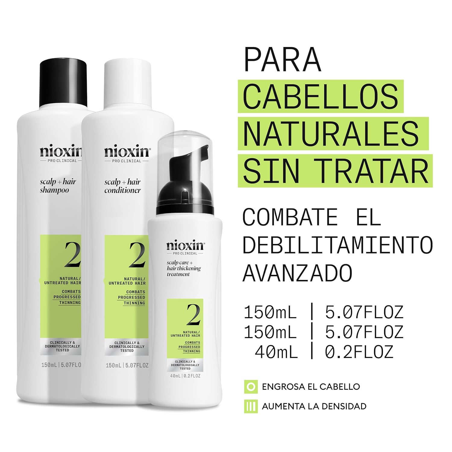 Nioxin - System 1 Kit (Champú 1 + Acondicionador 1 + Tratamiento )