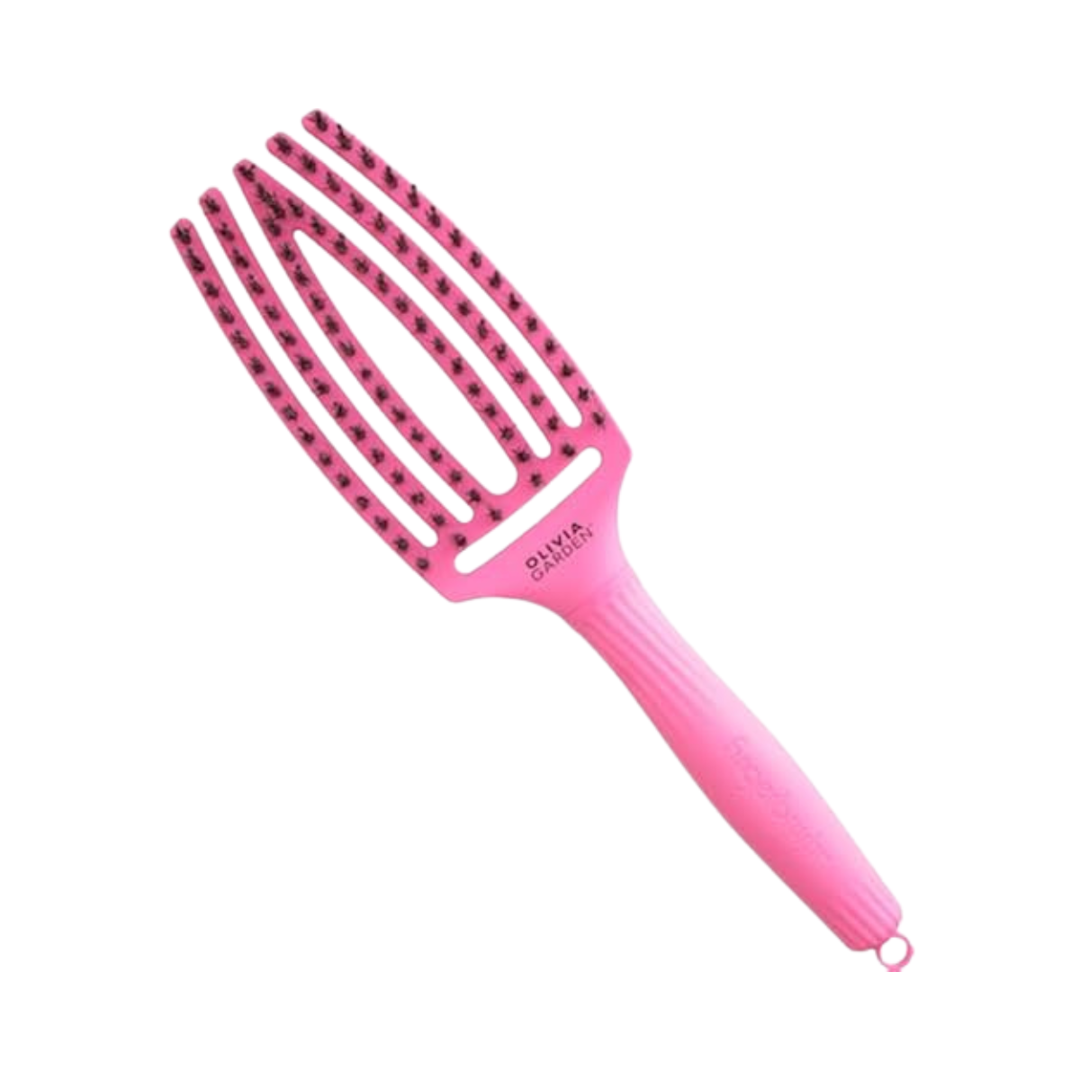 Olivia Garden - Fingerbrush Combo Medium Think Pink Bubble Pink