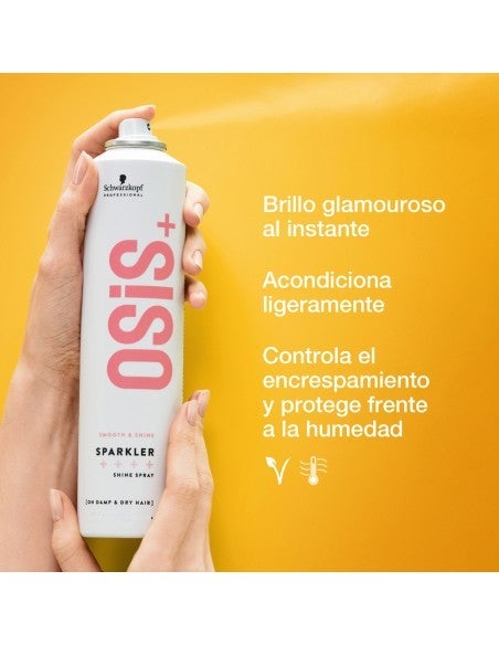 Schwarzkopf Osis+ - Spray de Brillo Sparkler - 500 ml