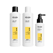 Nioxin - System 1 Kit (Champú 1 + Acondicionador 1 + Tratamiento )