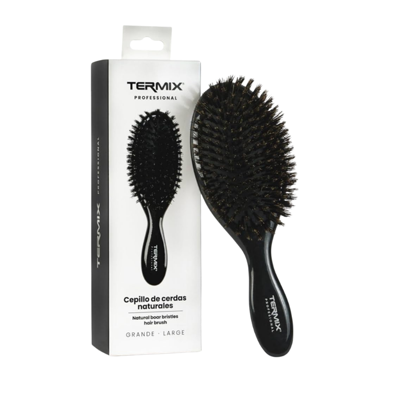 Termix - Profesional Cepillo de Cerdas Naturales para Extensiones Grande