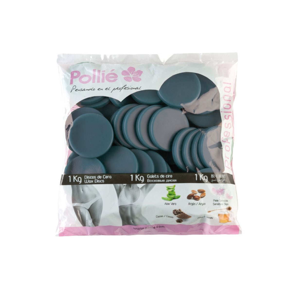 Pollié - Bolsa Disco Cera Azuleno - 1 kg
