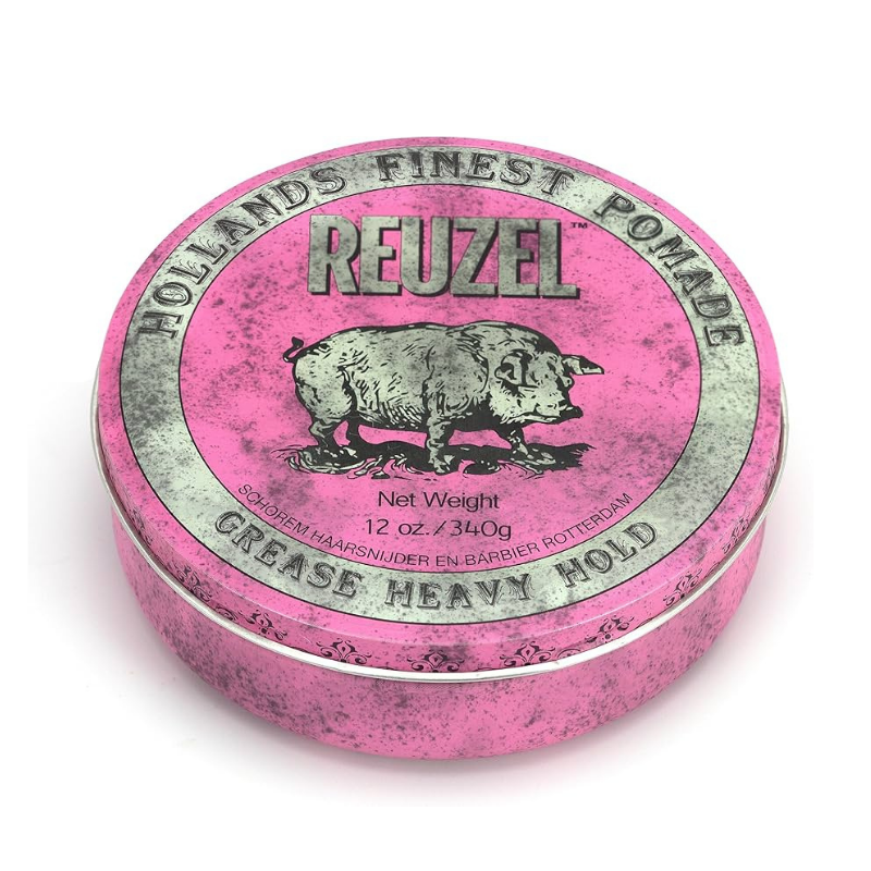 Reuzel - Pomade - Pink Strong Hold Grease - 340g