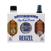 Reuzel - Try Reuzel Groom Kit - Clay Matte - 3pcs