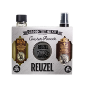 Reuzel - Try Reuzel Groom Kit - Concrete Hold Matte - 3pcs
