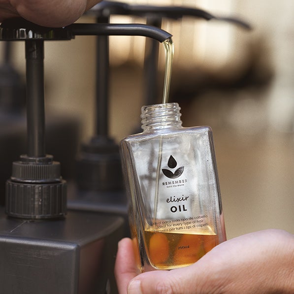 Remember Ecosostenible - Botella Cristal con Dosificador Elixir Oil - 12 uds