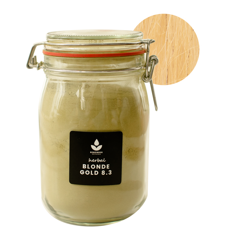 Remember Ecosostenible - Bote Cristal Herbal Natural Blonde 8.0 R