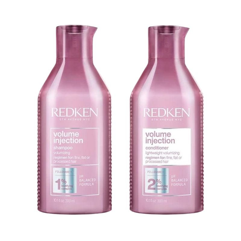 Redken - Volume Injection - Pack Champú + Acondicionador - 2 x 300ml