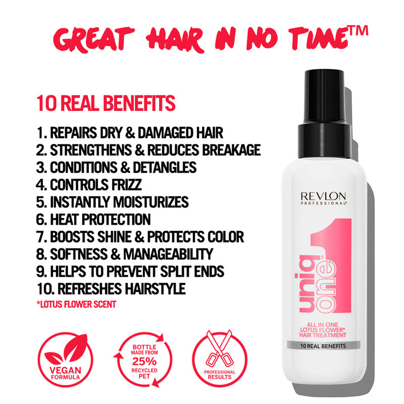 Revlon - Uniq One Tratamiento Capilar Flor de Loto - 150ml