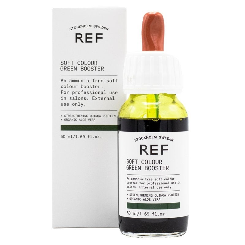 REF Stockholm - Semi Colour Booster Green (1 x 50 ml)