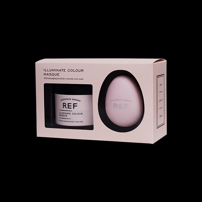 REF Stockholm - Box Masques & Detangling Brush - Illuminate Colour
