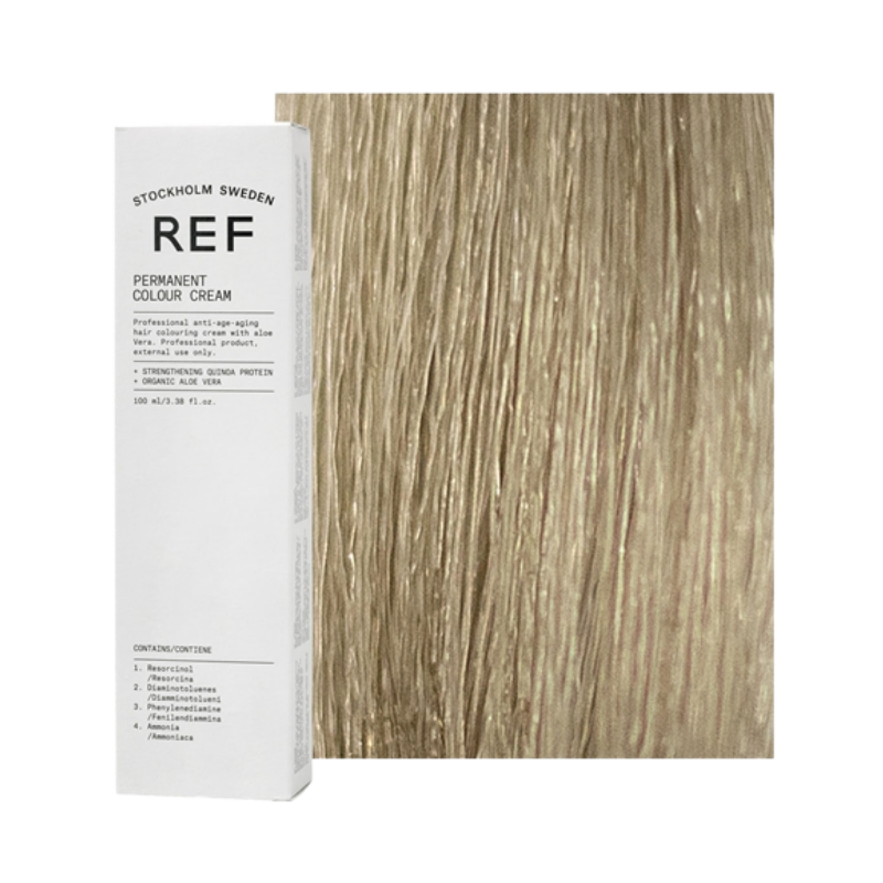 REF Stockholm - Permanent Colour - 8.1 Light Ash Blonde - 2x75ml