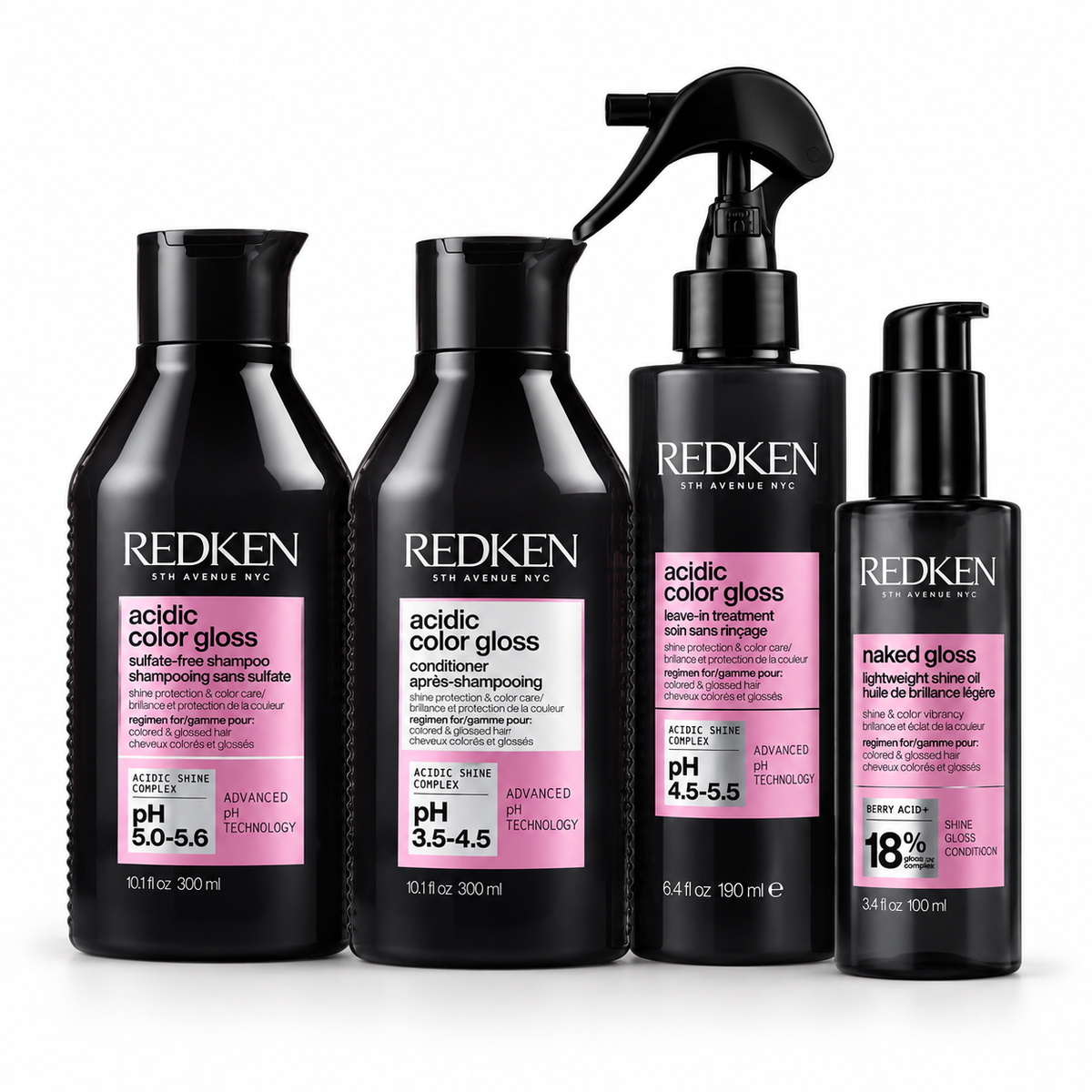 Redken - Acidic Color Gloss - Pack Rutina Brillo para Cabello Teñido