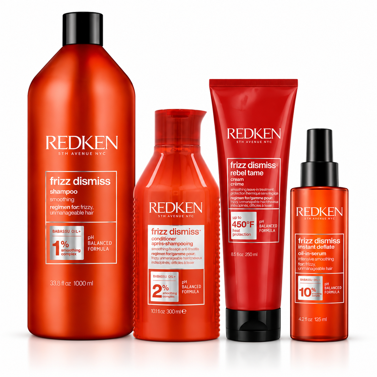 Redken - Frizz Dismiss - Pack Servicio Anti-Frizz y Pulido