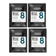 Salerm - Decolorante Blond Studio Estuche - 24 sobres