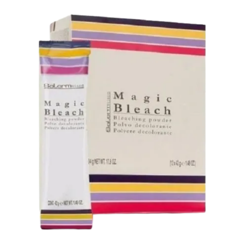 Salerm - Magic Bleach Decoloración Estuche - 12 sobres