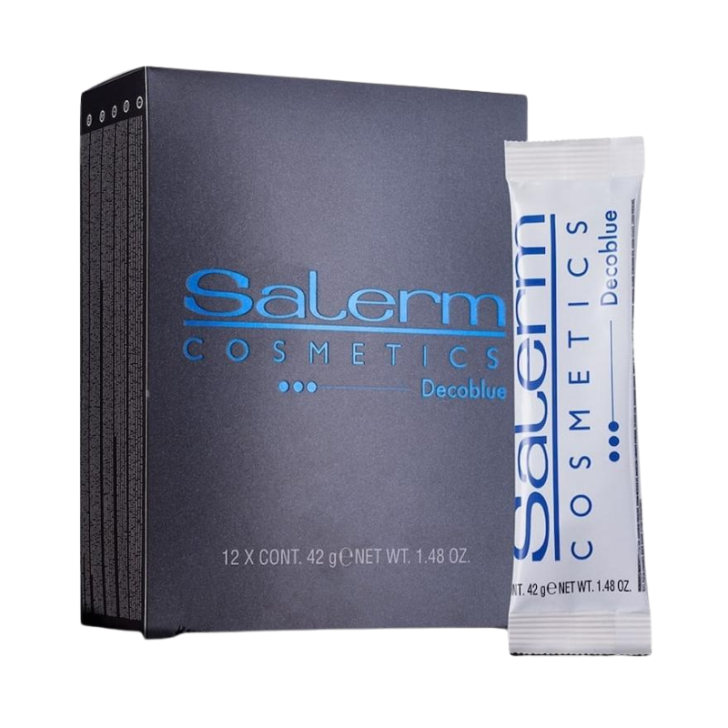 Salerm - Decolorante Decoblue Estuche - 12 sobres