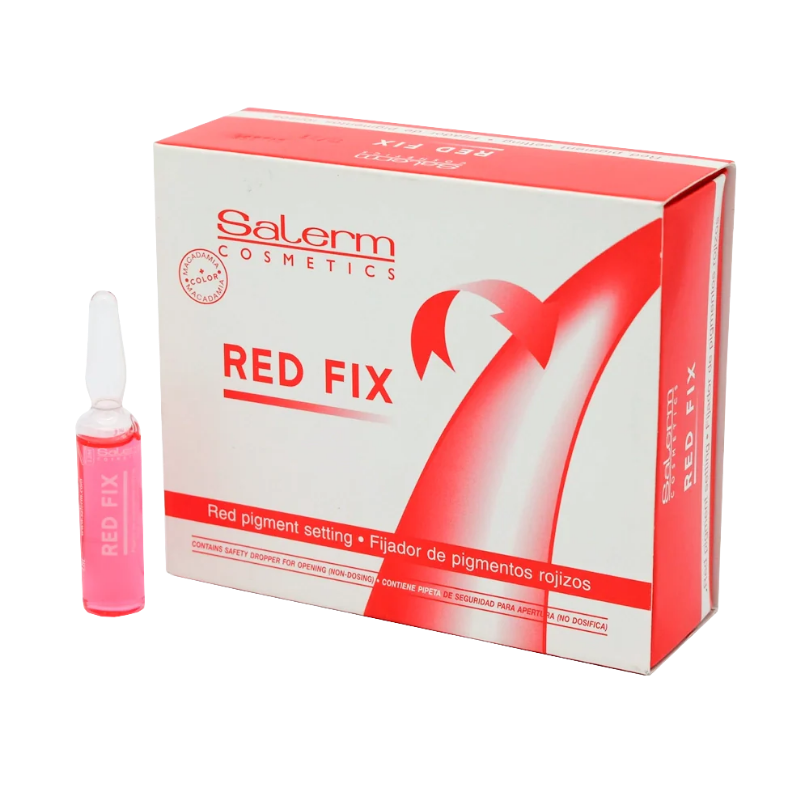 Salerm - Fijador Pigmento Rojo Red Fix - 12un x 5 ml