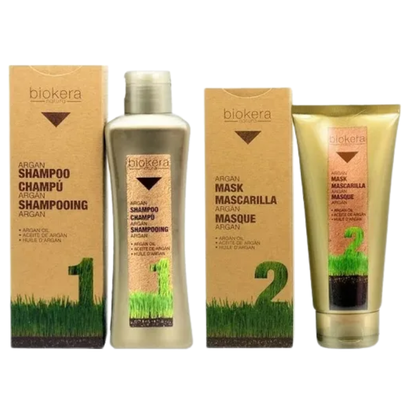 Salerm - Sobre Biokera Champú + Mascarilla Argán - Unidad