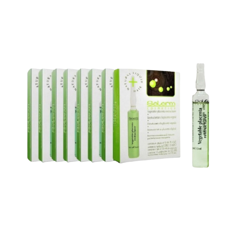 Salerm - Placenta Vegetal Ampollas - 8 estuches x 4 ampollas