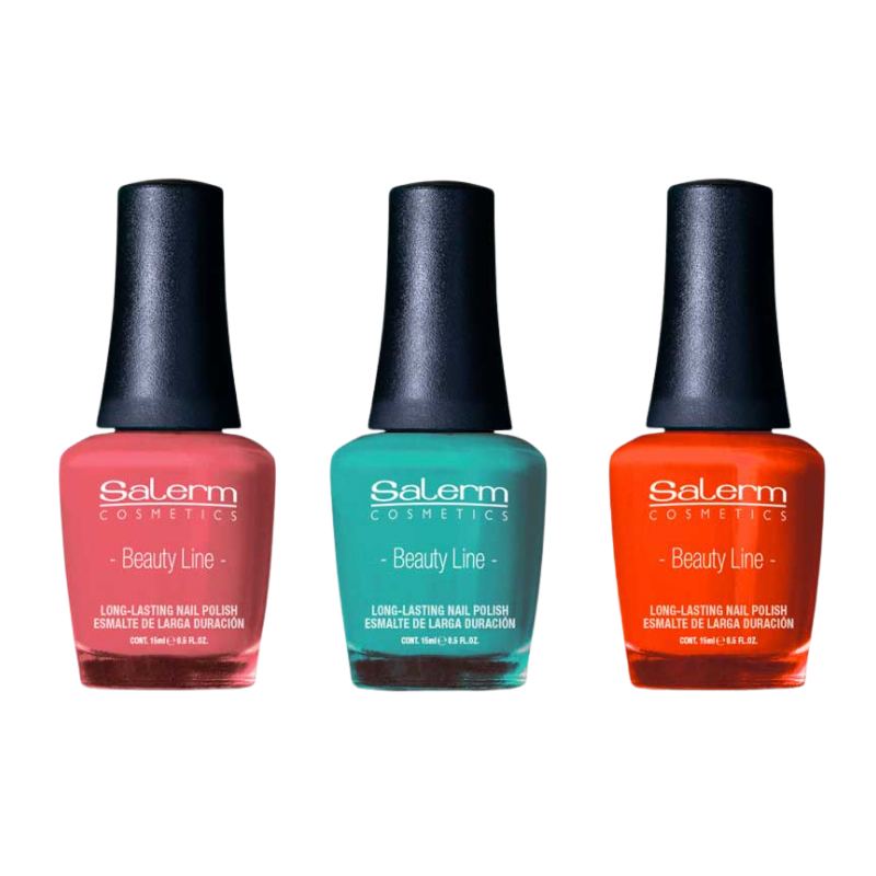 Salerm - Esmalte de Uñas Pack 3 Unidades - Unidad