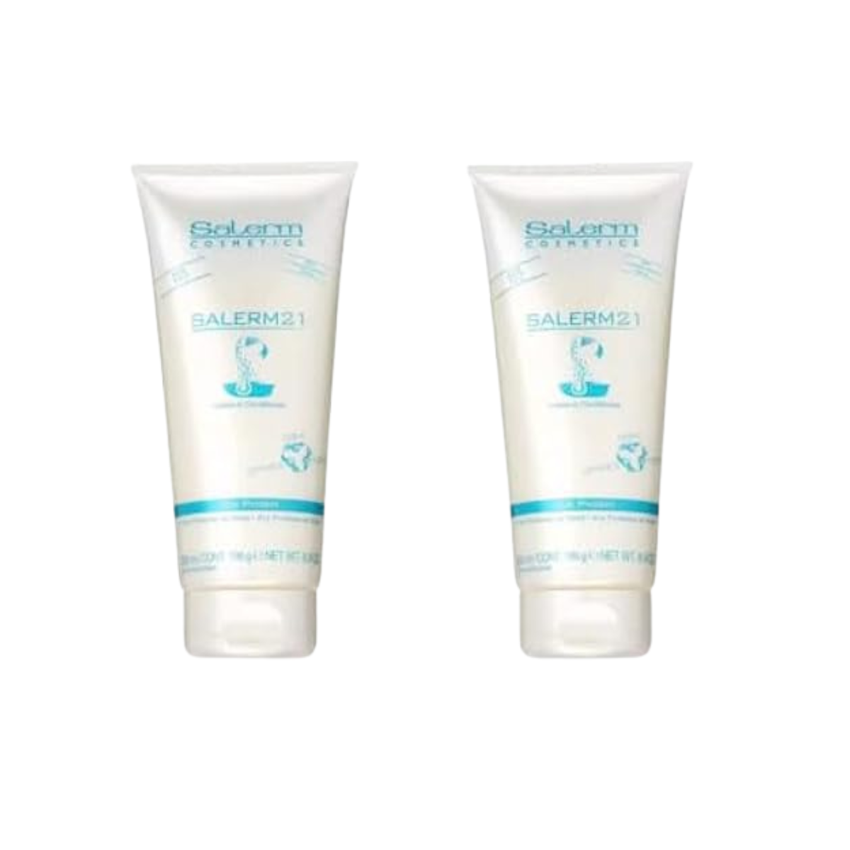 Salerm - Salerm 21 Acondicionador Proteína de Seda Sin Aclarado - 200 ml (Pack 2)