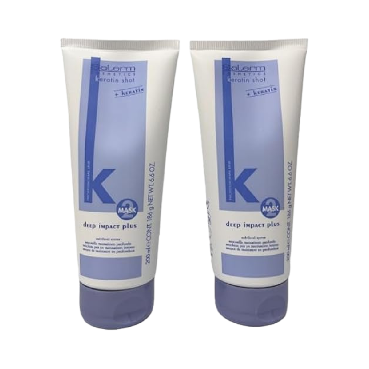 Salerm - Keratin Shot Deep Impact Plus - 200 ml (Pack 2)