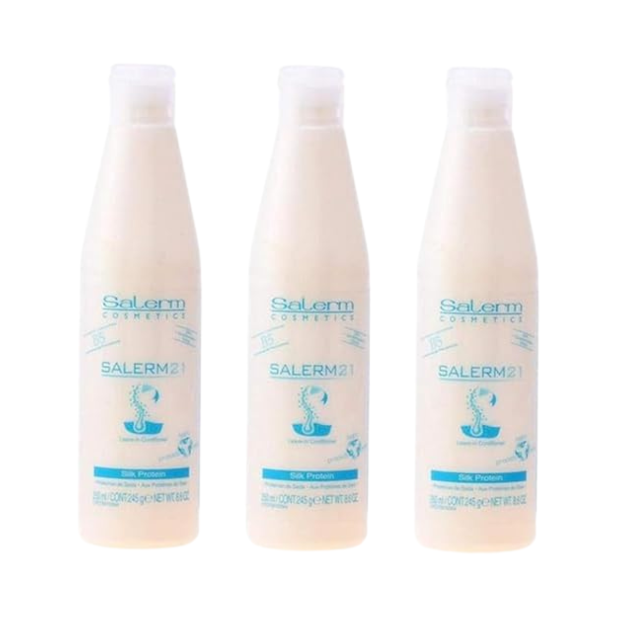 Salerm - Pack Salerm 21 Silk Protein Leave In 250 ml (3 Unidades) - 750 ml