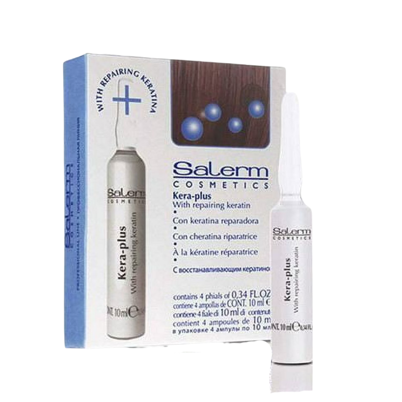Salerm - Pro-Queratina Térmica - 1 estuche x 4 ampollas