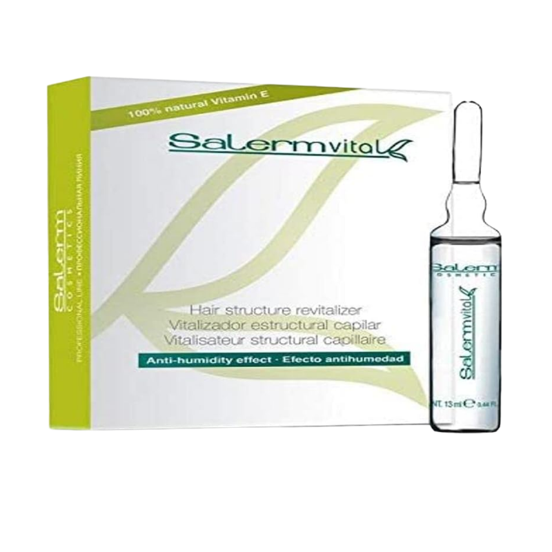 Salerm - Vitalizador Estructural Capilar - 4 ampollas de 13 ml