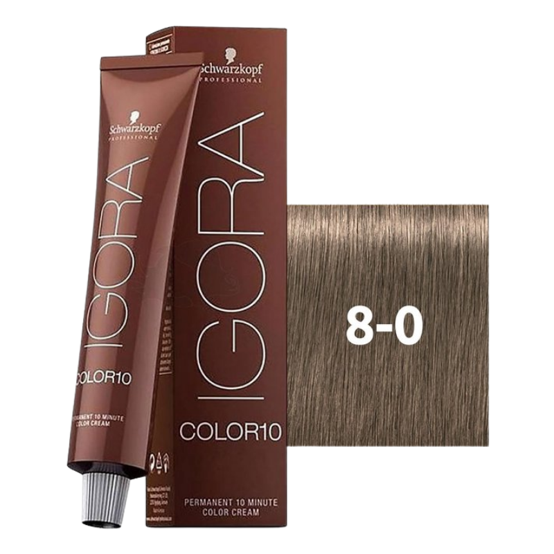 Schwarzkopf - Igora Color10 - 8-0 - 60 ml