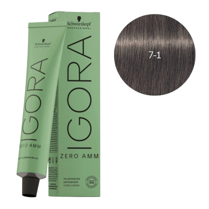 Schwarzkopf - Igora Zero Amm - 7-1 - 60 ml
