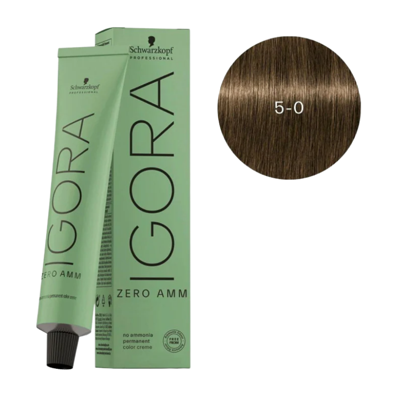 Schwarzkopf - Igora Zero Amm - 5-0 - 60 ml