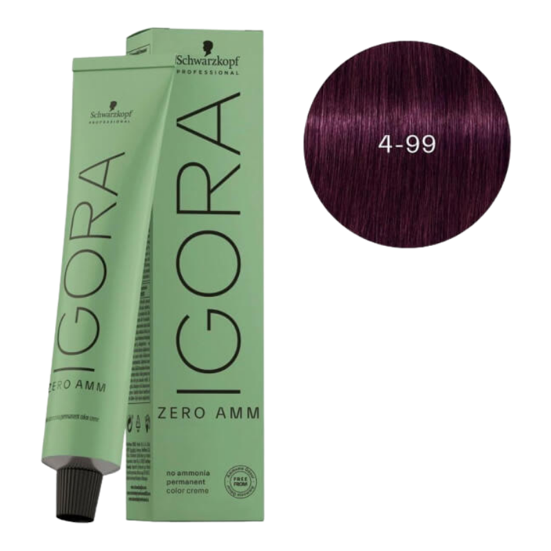 Schwarzkopf - Igora Zero Amm - 4-99 - 60 ml