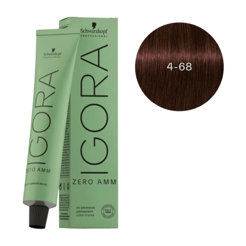 Schwarzkopf - Igora Zero Amm - 4-68 - 60 ml