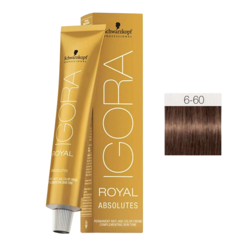Schwarzkopf - Igora Royal Absolutes - 6-60 - 60 ml