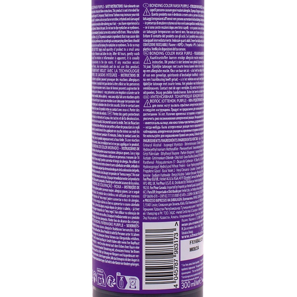 Schwarzkopf - Chroma ID Color Mask Morado - 300 ml