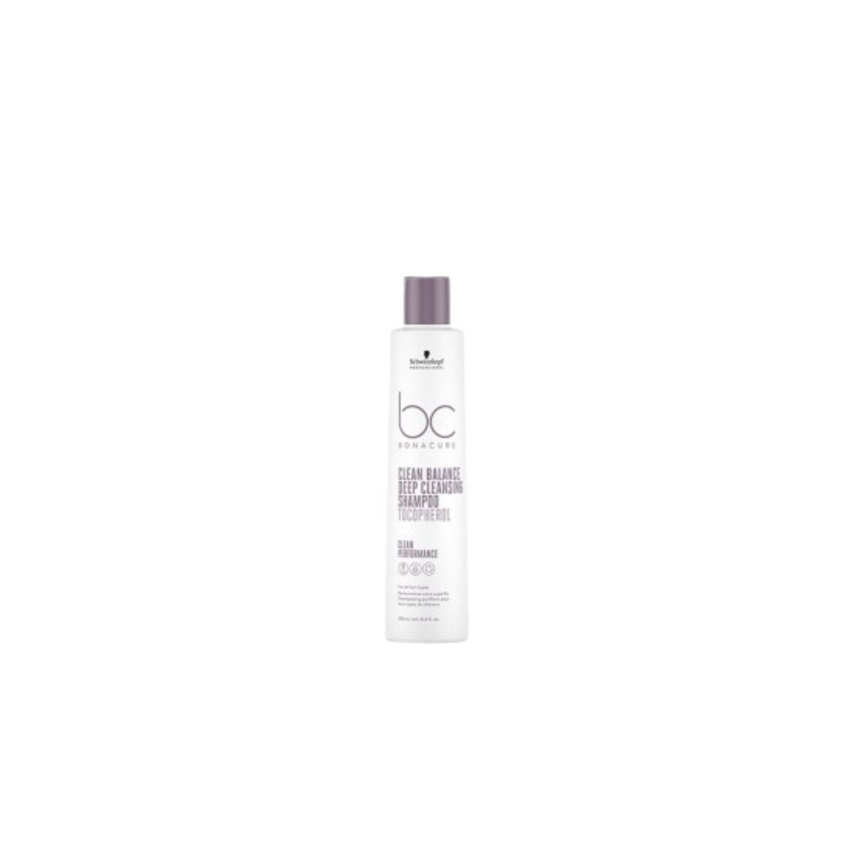 Schwarzkopf - Bonacure Clean Balance Deep Cleansing Shampoo - 250 ml