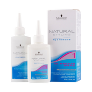 Schwarzkopf - Natural Styling Glamour Kit 1 - Loción 80 ml + Neutralizante 100 ml