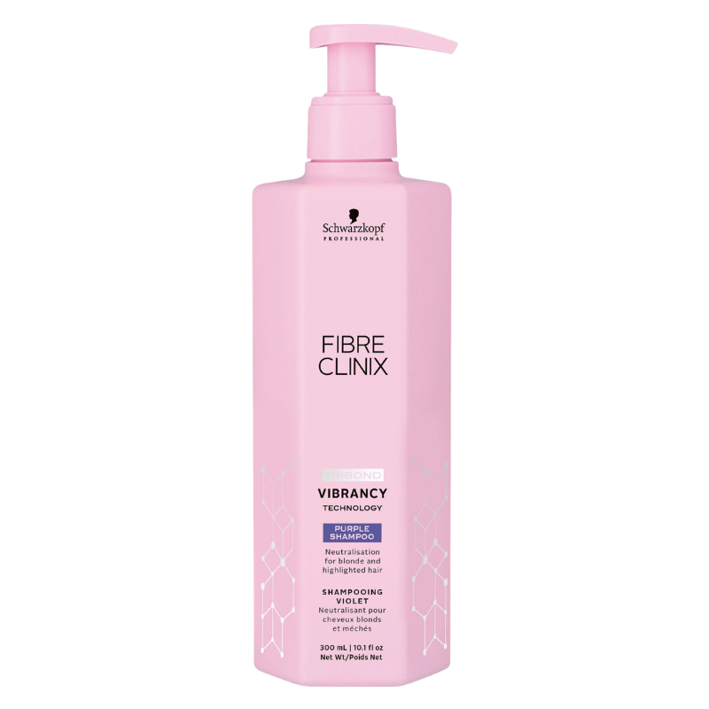 Schwarzkopf - Fibre Clinix Vibrancy - Purple Champú - 300 ml