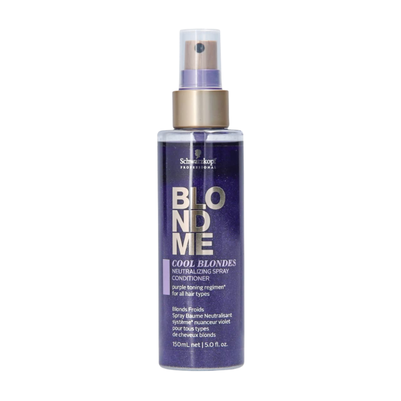 Schwarzkopf - Blondme Cool Blondes - Spray Neutralizante Antiamarillo Leave-In - 150 ml