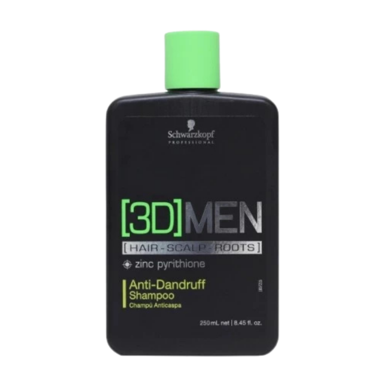 Schwarzkopf - 3DMen Anti-Dandruff Shampoo - 250 ml