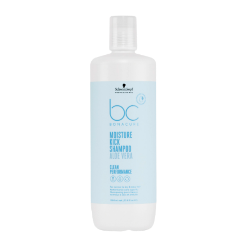 Schwarzkopf - Bonacure Moisture Kick Champú con Aloe Vera - 1000 ml