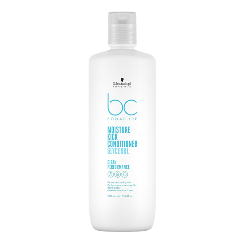 Schwarzkopf - Bonacure Moisture Kick Acondicionador con Aloe Vera - 1000 ml