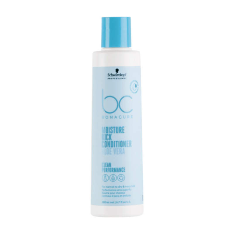 Schwarzkopf - Bonacure Moisture Kick Acondicionador con Aloe Vera - 200 ml