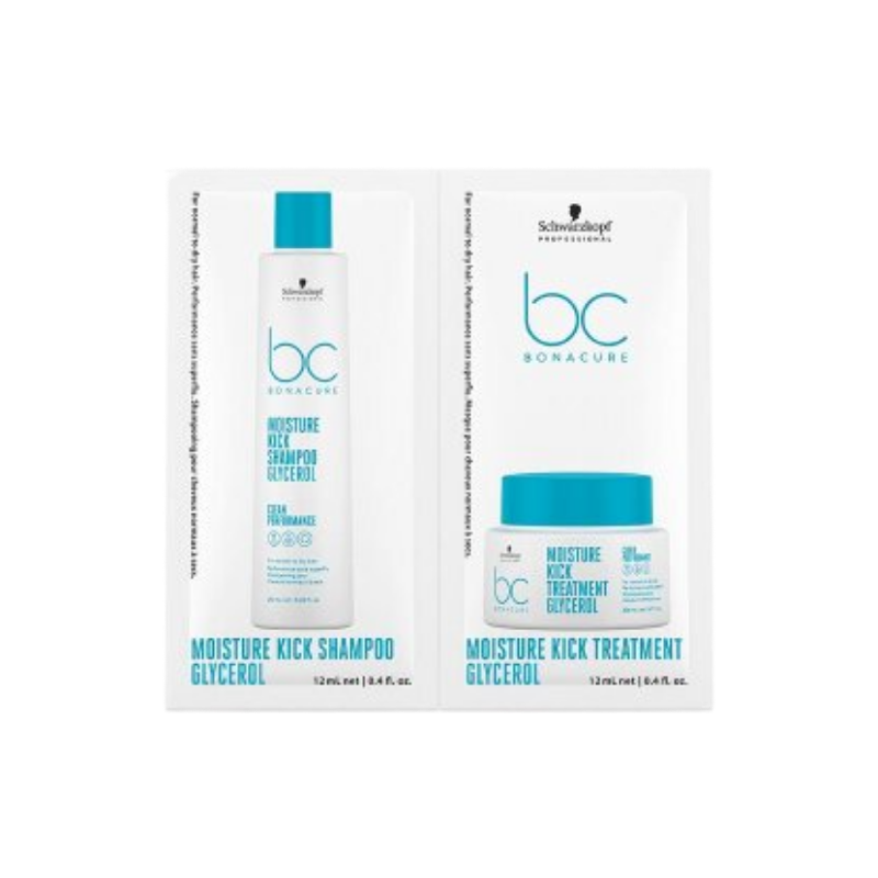 Schwarzkopf - Bonacure Moisture Kick Duo Muestras - 12ml x 12ml