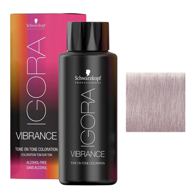Schwarzkopf Professional - Igora Vibrance 10-91 Matizador Violeta Ceniza - 60 ml