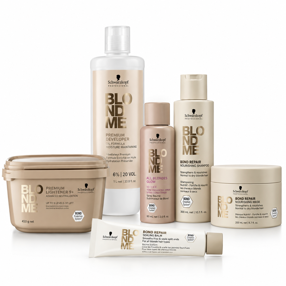 Schwarzkopf Professional - BLONDME - Pack Servicio Mechas y Rubios de Alta Aclaración