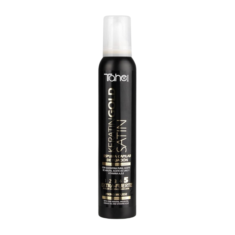 Tahe - B.A. Gold - Espuma Satin Fijación 5 - 200ml