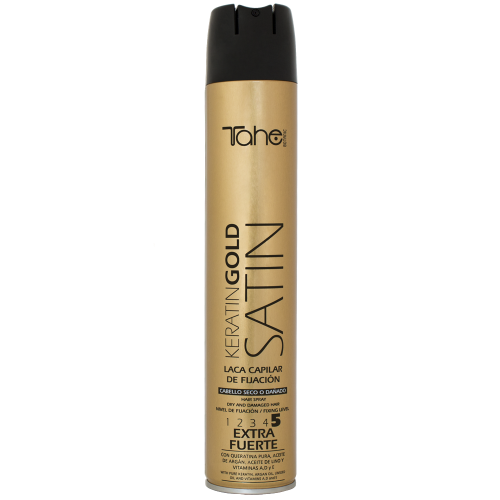 Tahe - B.A. Gold Laca Satin Fijación 5 Nueva Fórmula - 400 ml